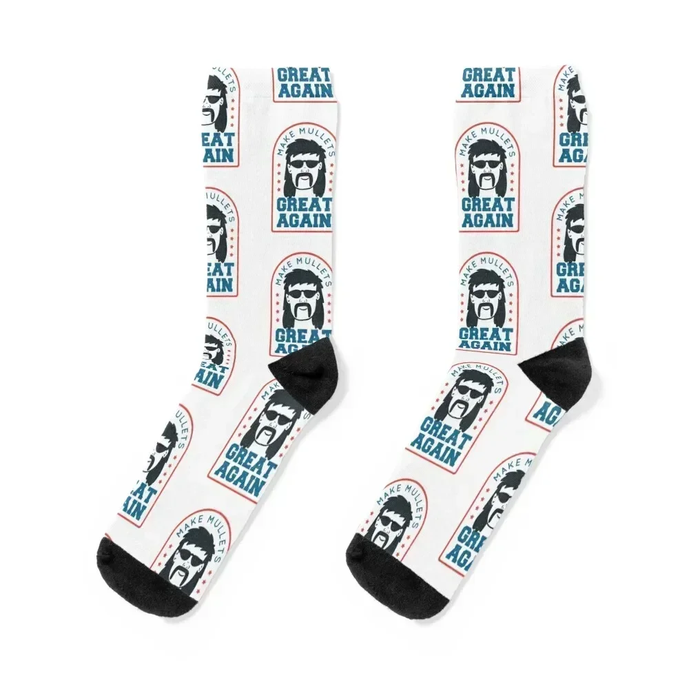 

Make Mullets Great Again Socks winter thermal summer luxury custom sports Man Socks Women's