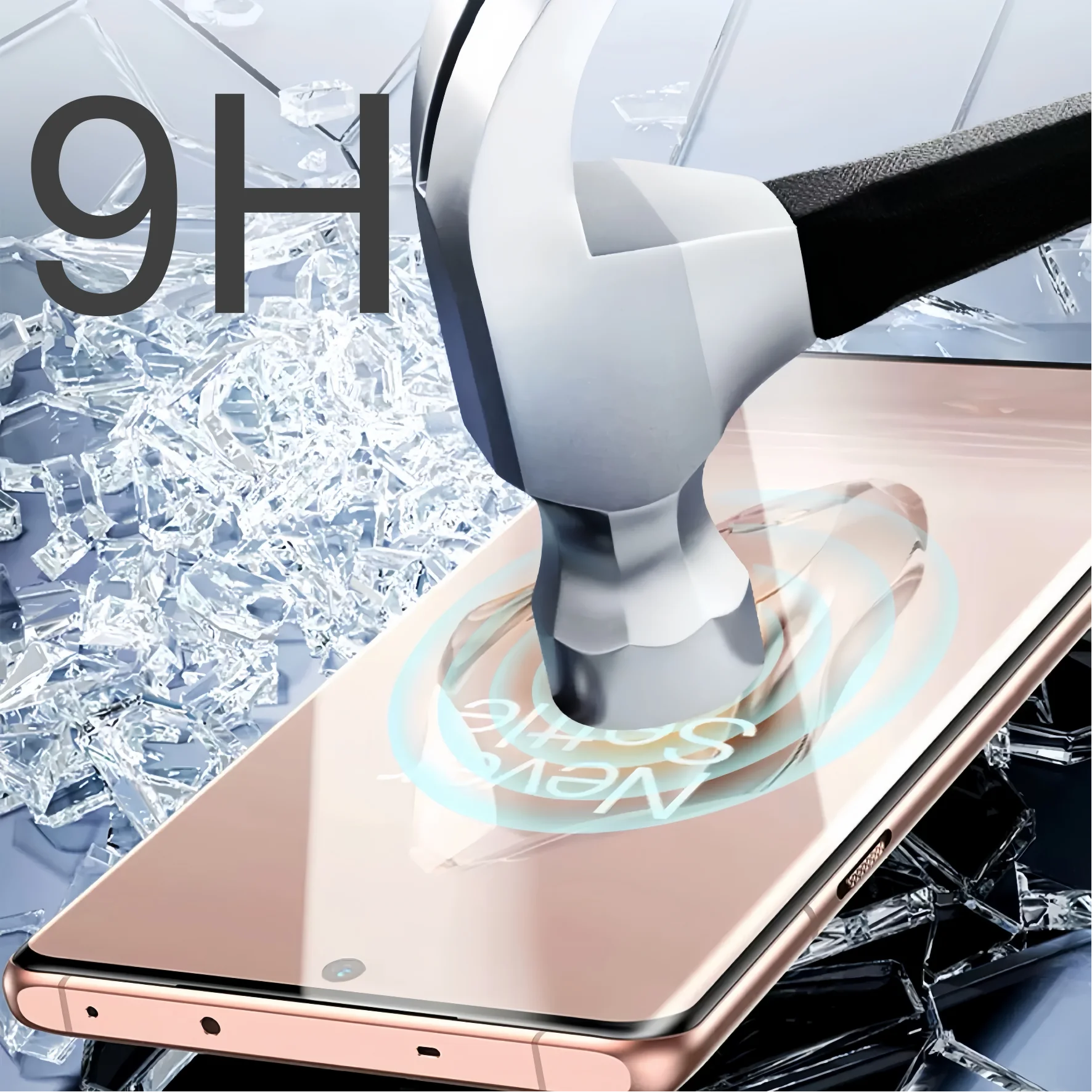 3Pcs For Samsung Galaxy S25 S23 Ultra S24 S22 S21 Note 20 Screen Protector Positioning With Install Kit, Not Tempered Glass