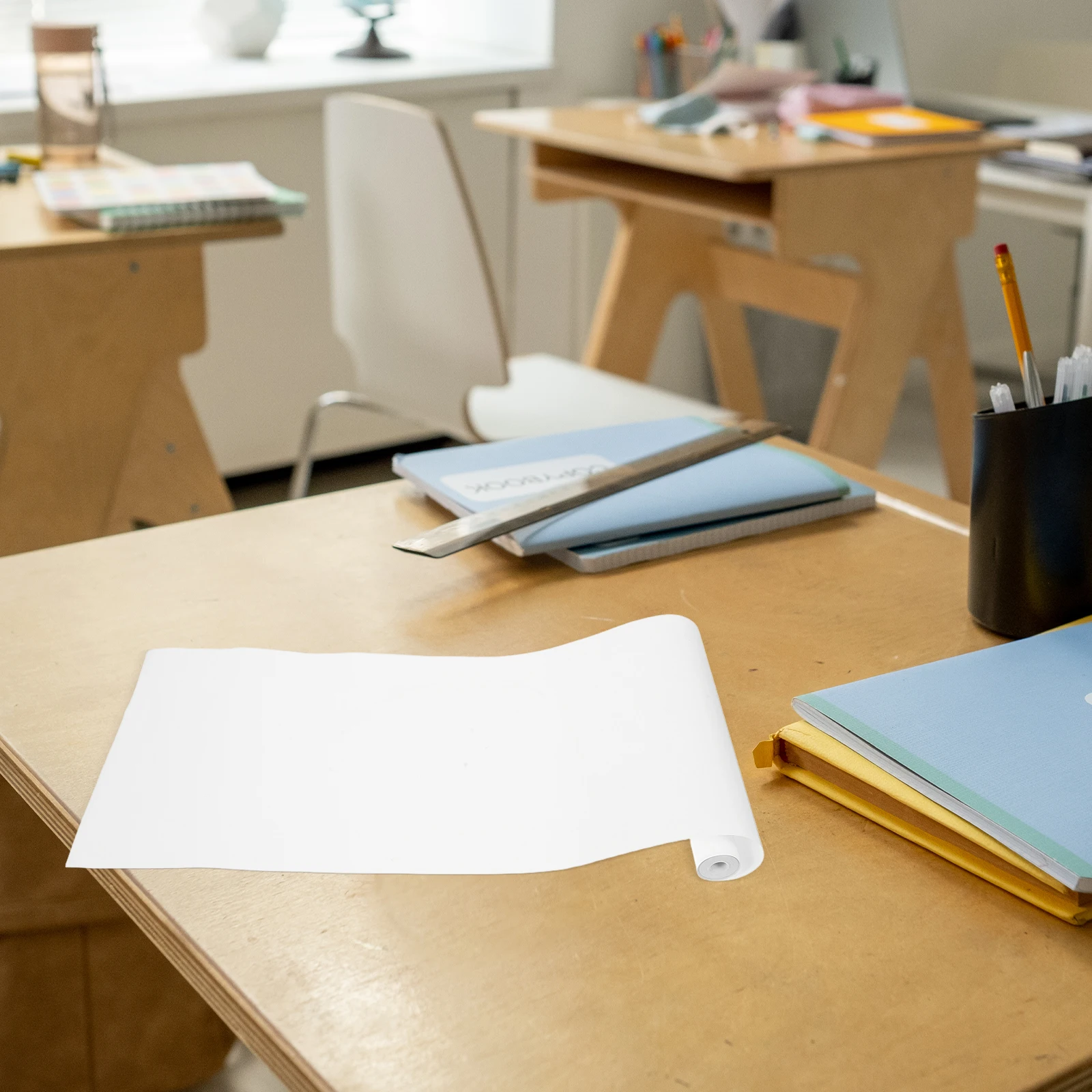 

A4 Thermal Printing Paper 1 Roll Clear Crisp Quick Dry Prints Portable Printer Paper Versatile Use Study Work Daily Life