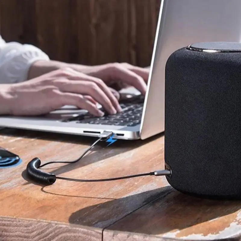 Car Wireless Audio Receiver Sound Music Audio Receiver Built-in Microphone Wireless Adapter To 3.5mm Jack Car Audio Receiver For