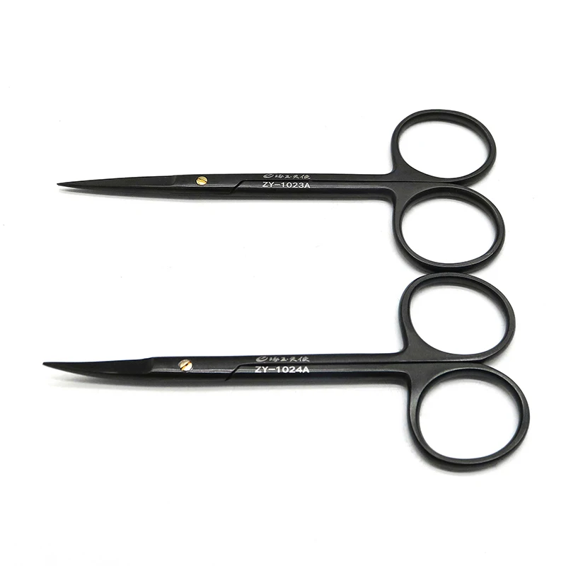 医療外科はさみステンレス鋼厚いストレート先端肘ラウンド肘アーク組織ナースステッチ除去はさみ PC