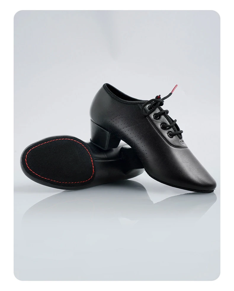 Professionelle lateinamerikanische Tanzschuhe für Herren und Jungen, weiche Sohle, moderner Tango, Salsa, Rumba, Ballsaal, Übungs-Performance-Schuhe – Detail 5