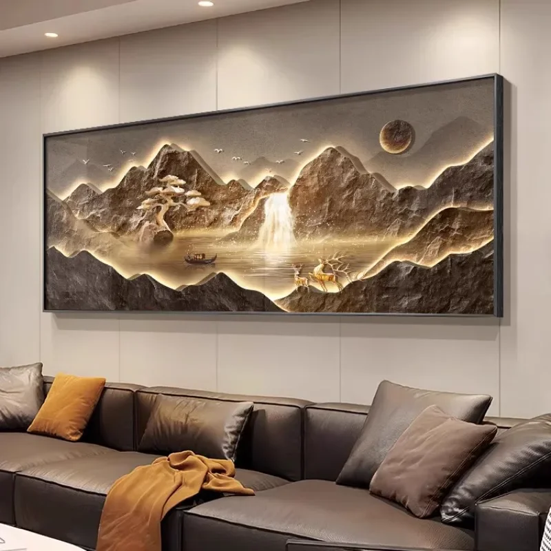 /Rectangle Trendy Portrait Art Mural Living Room Big Size Aesthetic Design Decoration Draw Modern Estante Postmodern Furniture