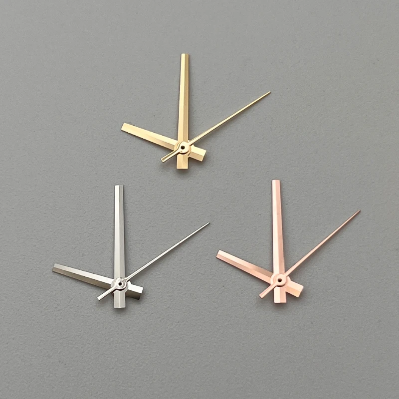 

Log Modified Watch Accessories Solid Hands Gold Silver Seconds Suitable for Seiko Rolexes NH35 NH70 NH36 Movement Accessories
