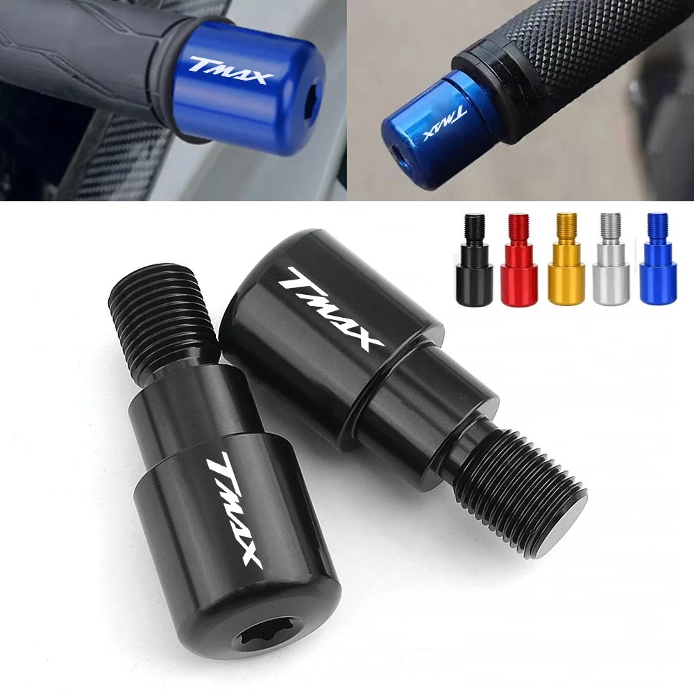 

For Yamaha TMAX T MAX 560 530 500 SX DX Tmax560 Tmax530 2016 2017 2018 2019 2020 Scooter Handlebar Grip Ends Weights Bar Plug