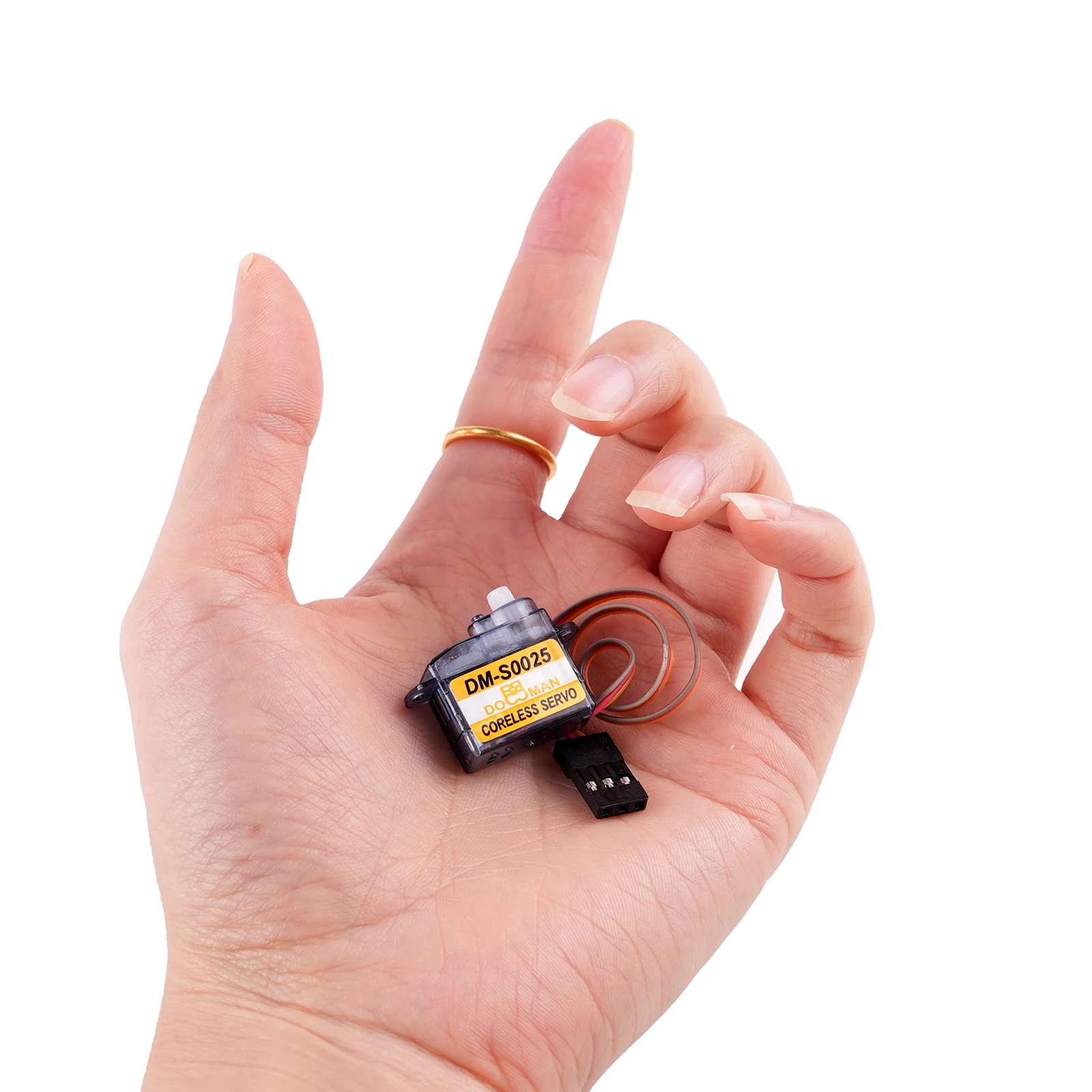 DORCRCMAN DM-S0025 マイクロ 2.5g サーボ ラジコン飛行機アクセサリーに適したデジタルコアレスモーターサーボ
