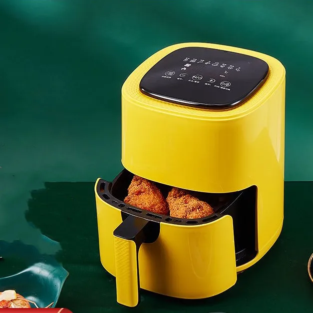 5L 다기능 무연 터치스크린 대용량 에어프라이어 스마트 칩 전기식 프라이어