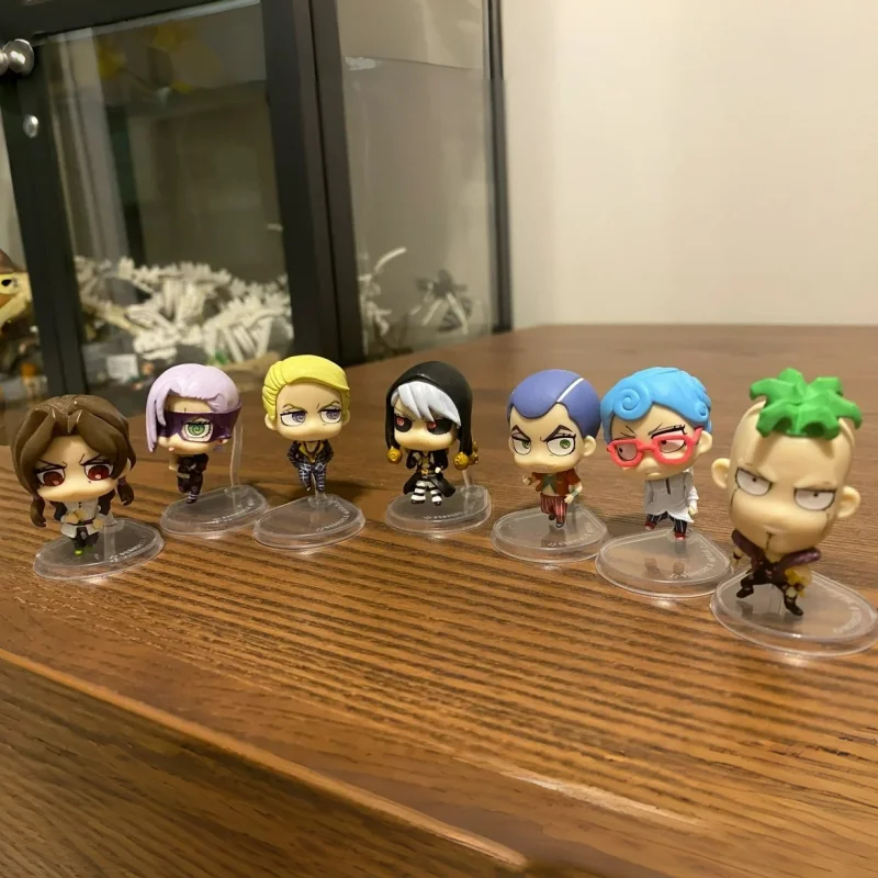 

Bandai Authentic Jojo's Bizarre Adventure Golden Wind Vol 03 Googly Eyes Chibi Capsule Toys Anime Collectibles Desktop Figurines