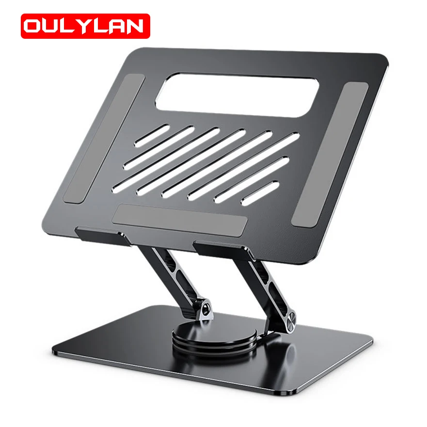 

Laptop Desk Stand Rotatable Notebook Holder Liftable Aluminum Alloy Stand Compatible with 9.7-17 Inch Laptop Bracket Aluminum