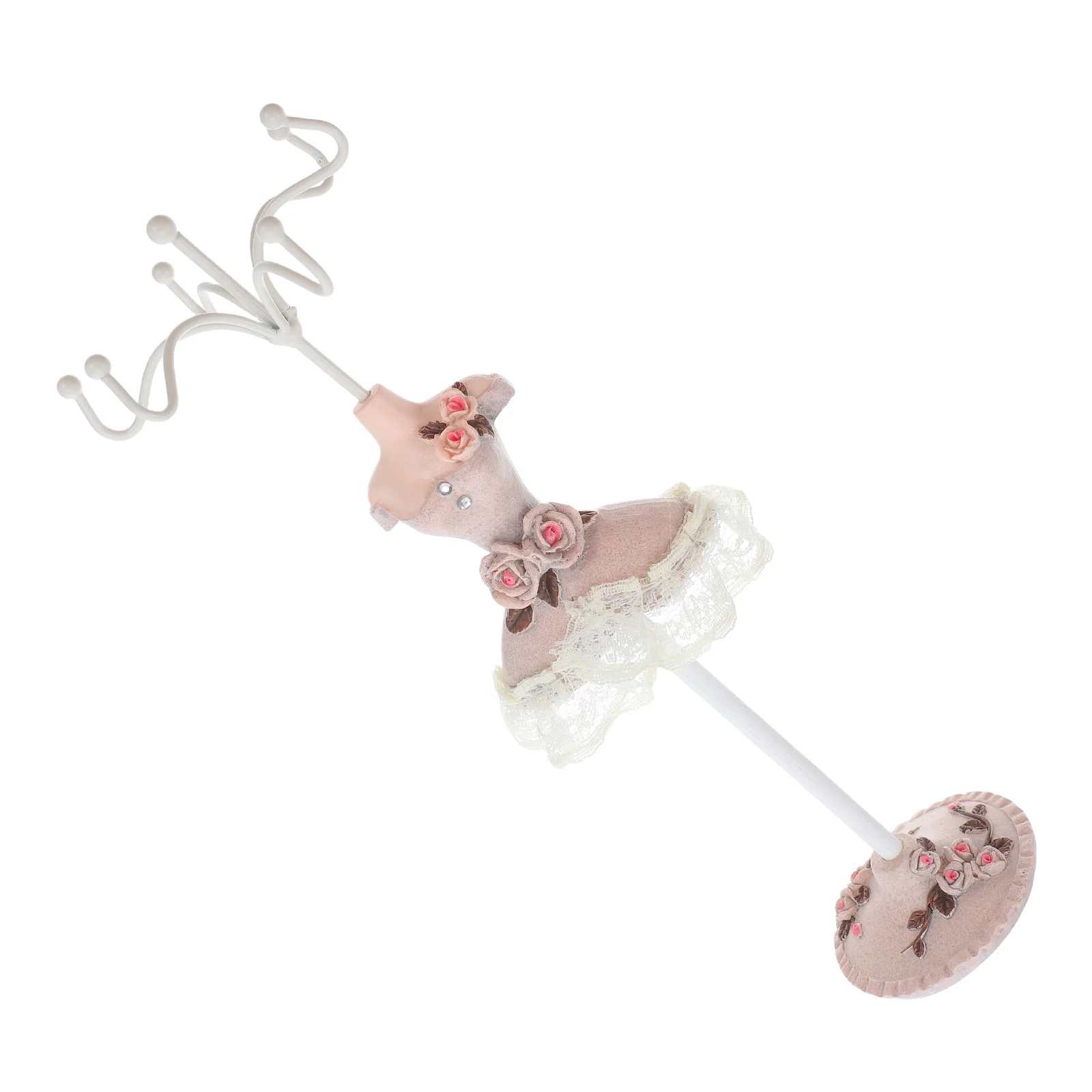 حامل عرض المجوهرات، حامل قلادة حلق من الراتنج، تصميم بسيط للسفر في متجر ديكور المنزل، متعدد الأغراض #3