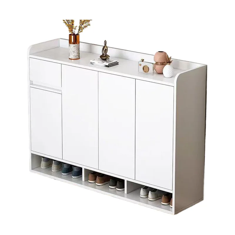 

Indoor shoe cabinet Multifunctional storage porch Multi-layer partition locker