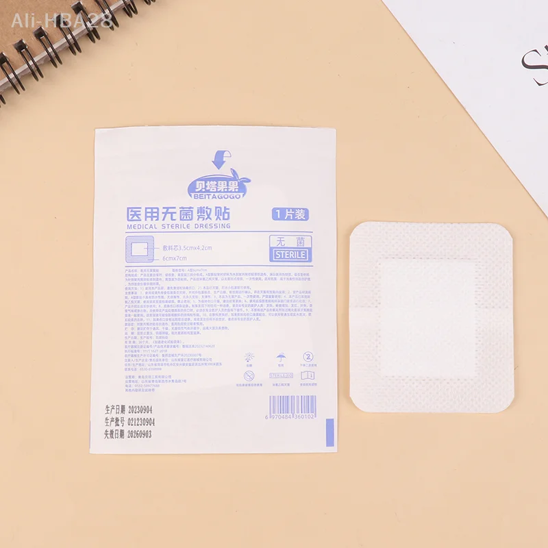 20 قطعة مقاوم للماء الفرقة المعونة الجرح الفرقة خلع الملابس الطبية شفافة شريط معقم للسباحة حمام العناية بالجروح حماية الإسعافات الأولية