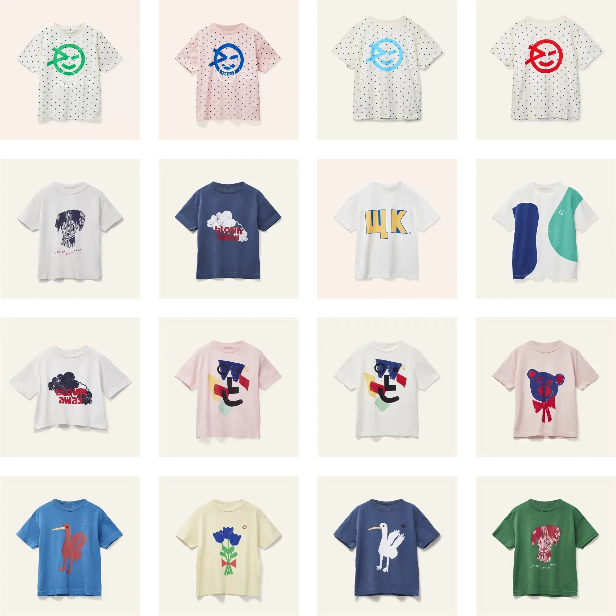 

OUYANG & IVAN, новая детская летняя футболка Wyn Wyn с короткими рукавами и дизайном-сюрпризом для мальчиков и девочек от 1 до 12 лет