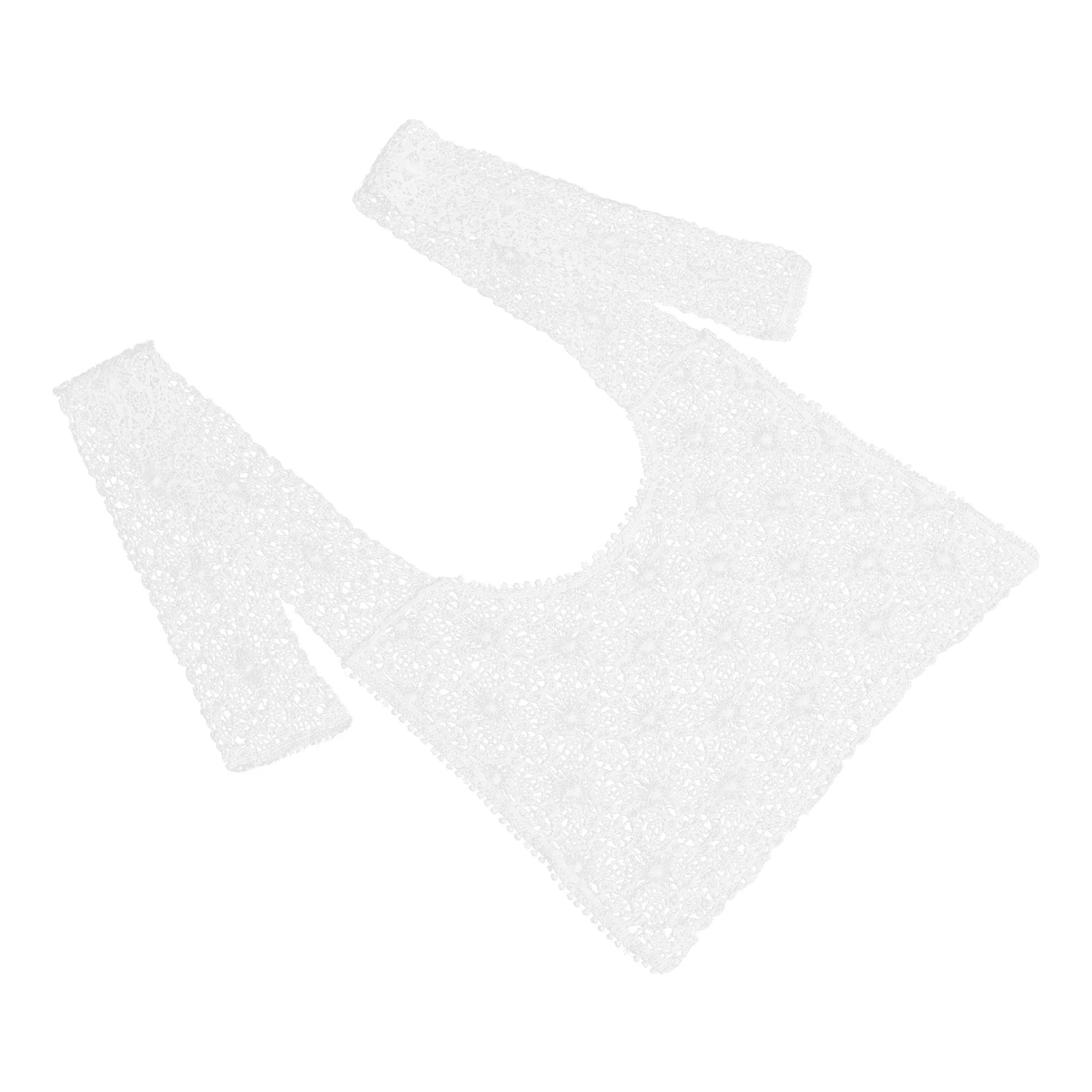 

Summer Lace Shawl Shawls and Wraps Distressed Scarf Shoulder Triangle for Women False Collar Boho Beach High Shrug Neck Dress