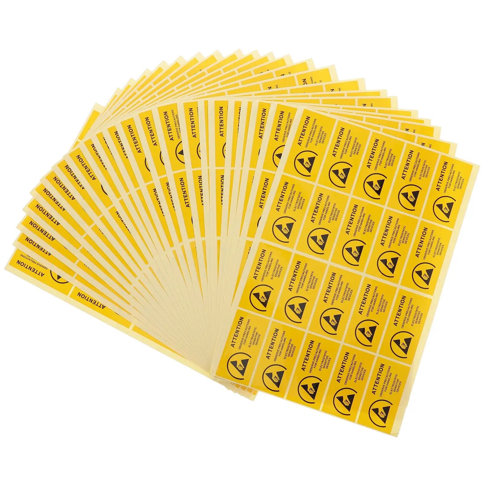 

Anti-static Label Sticker Warning Safety Tape Esd Labels Sealing Small Medium Large Stickers Equipment