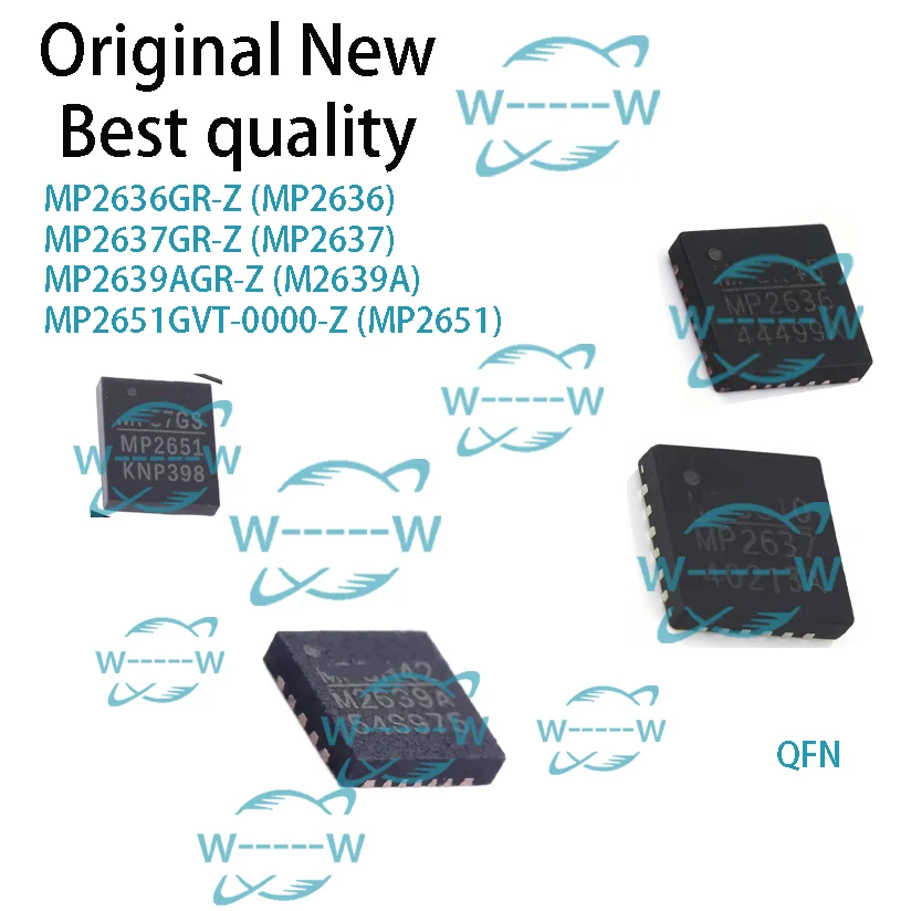 (5-30 PCS) MP2636GR-Z MP2636 MP2637GR-Z MP2637 MP2639AGR-Z M2639A MP2651GVT-0000-Z MP2651 MP2639A QFN IC CHIP