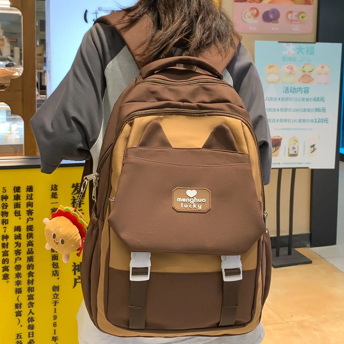 New Female Travel High Capacity College Backpack Kawaii Women Laptop Ladies Cute Book School Bag Girl Nylon Fashion Cool Student