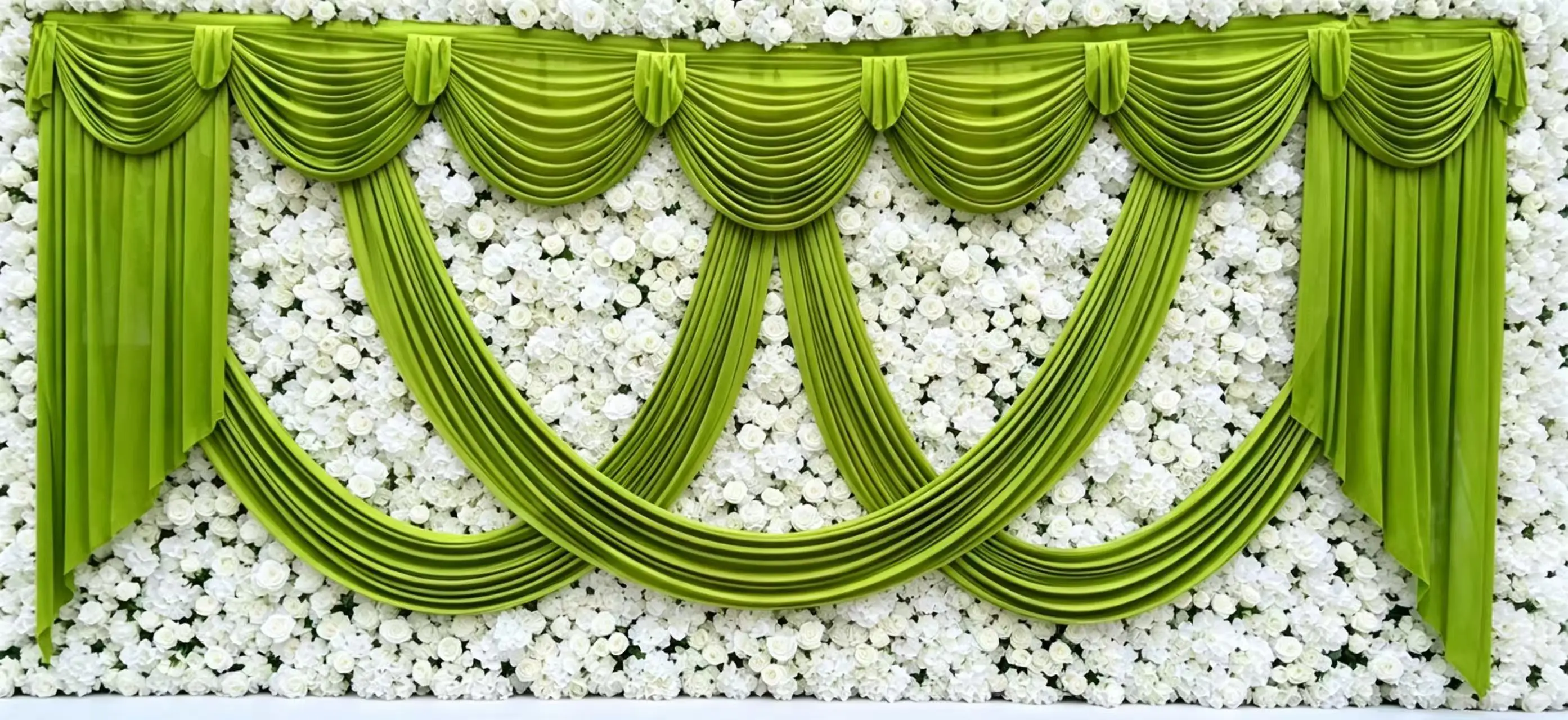 

10FT/20FT Elagent Wedding Backdrop Curtain Swag Stage Background Drapery for Event Baby Birthday Party Decoration