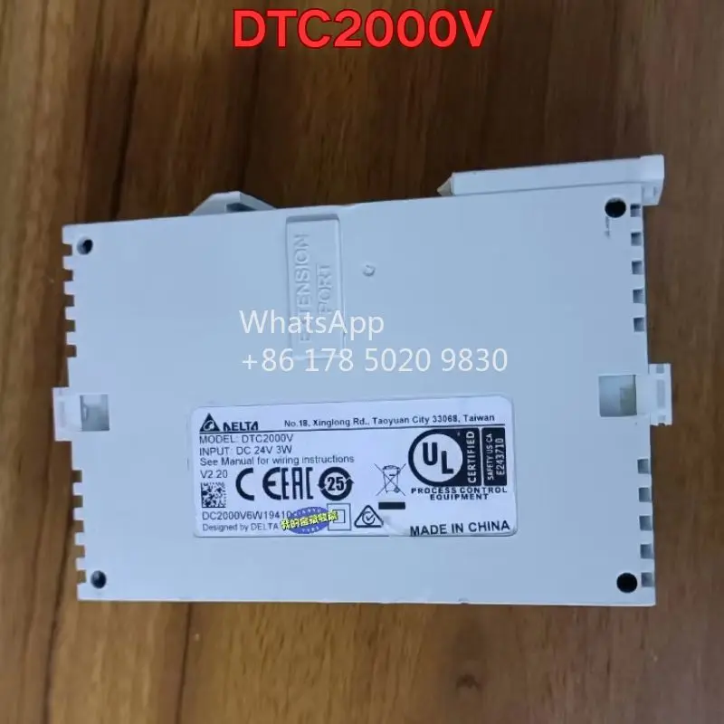 O teste de função DTC2000V do módulo de controle de temperatura desmontado de segunda mão é normal