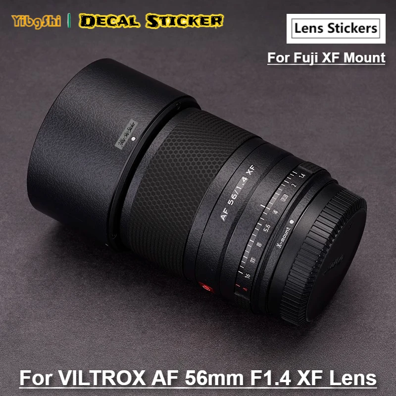 

Для VILTROX AF 56 мм F1.4 XF (для крепления Fuji XF) наклейка кожи виниловая пленка для объектива камеры защитная наклейка защитное пальто