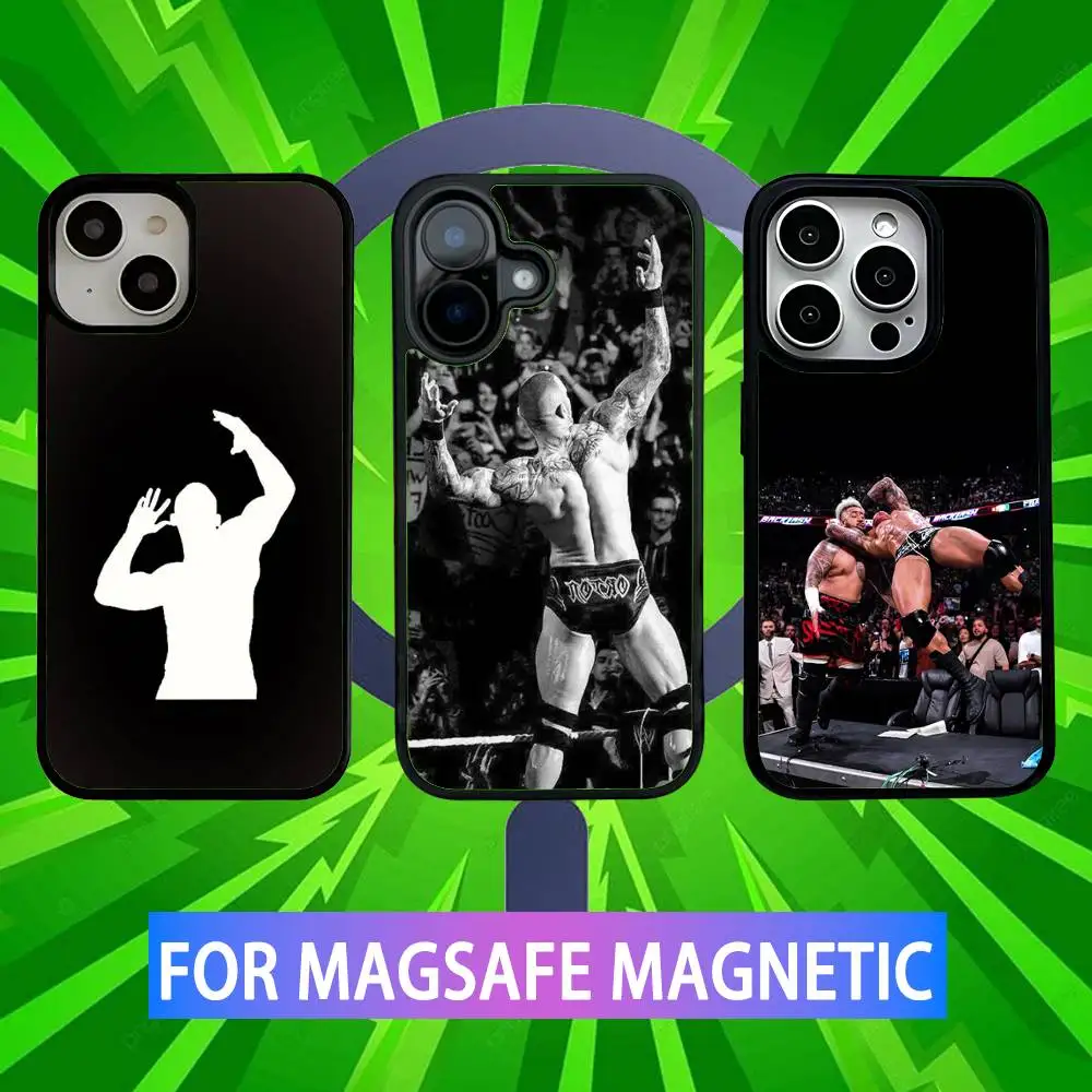 

R-Randy O-Orton RKO Phone Case For iPhone 16,15,14,13,12,11,Pro,Max,Plus,Mini,SE New Magsafe Magnetic Wireless Charging