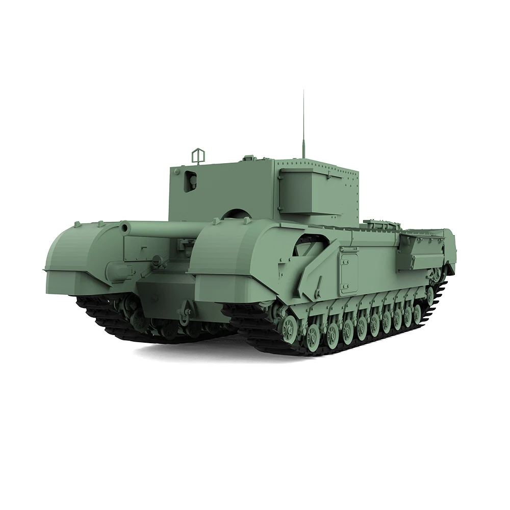 SSMODEL SS76566 1/76 20mm WarGamingMilitary Model Kit British A22D GC MkI Churchill Tank Destroyer