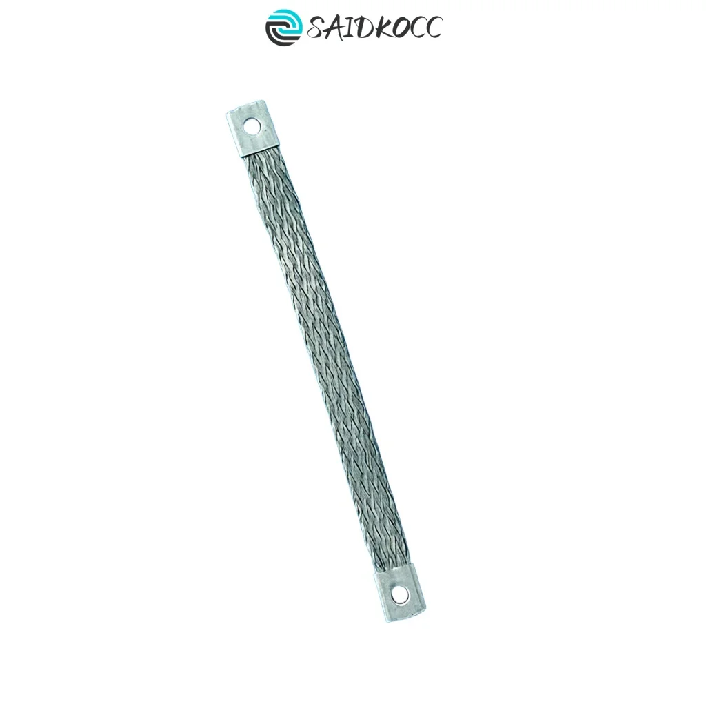 saidkocc-10個入り-シングルレイヤー-ダブルホール-アルミ編組テープクリップ-d12-25mmシリコンカーボンロッドチューブに適しています