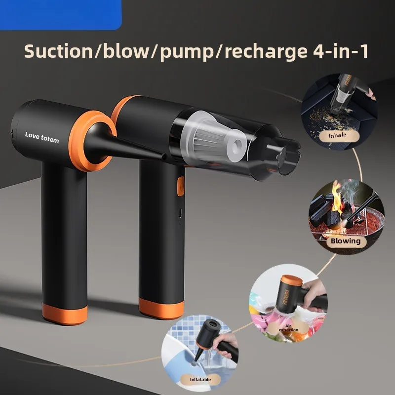 Wireless Vacuum Cleaner Household Car Hand-held Blowing and Suction Machine Large Suction