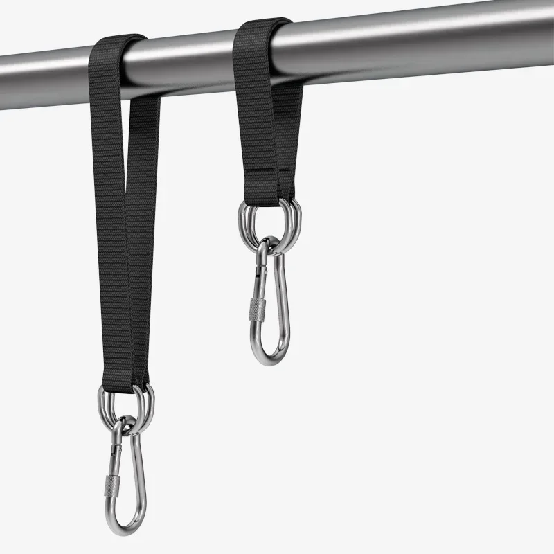 100kg Heavy Duty Hook and Loop Suspension Connector Gym Single Pole Extension Strap Swing Strap Hammock Sandbag Swing Strap