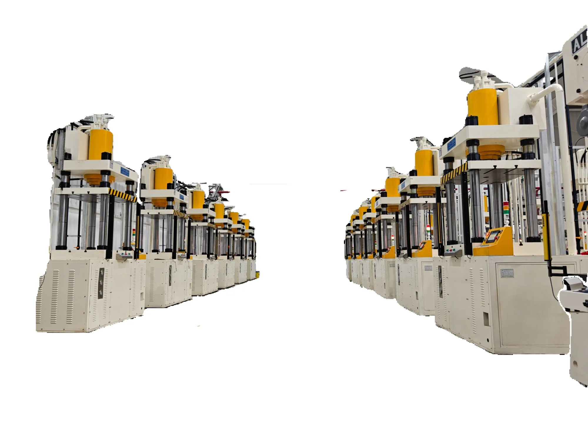 800 tons double acting single column deep drawing hydraulic press 300-600 tons range servo system PLC bearing motor pump engine