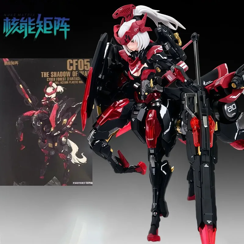 

NUKE MATRIX Original MODEL KIT Shadow of War Yevna Markina Anime Action Figure Assembly Model Toys Model Gifts for Boys