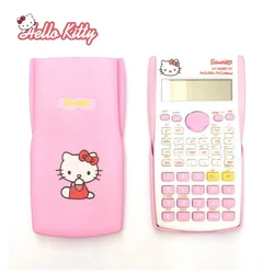 Hello Kitty calcolatrice elettronica Desktop Home Office School strumento di contabilità finanziaria Slide Science Function calcolo carino