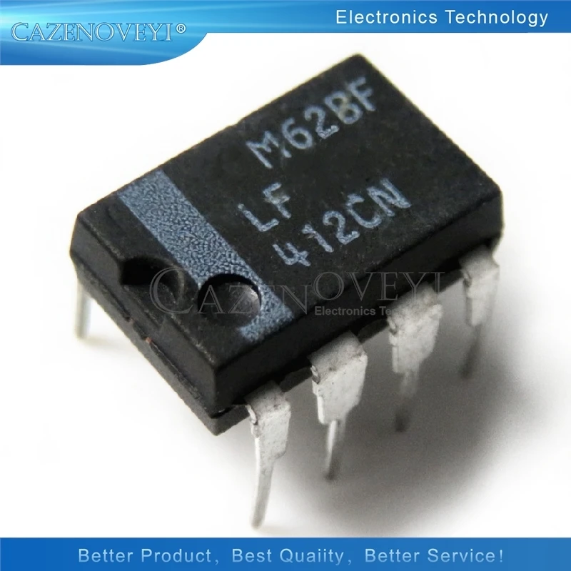 10pcs/lot LF412CP LF412ACN LF412CN LF412 DIP-8 In Stock