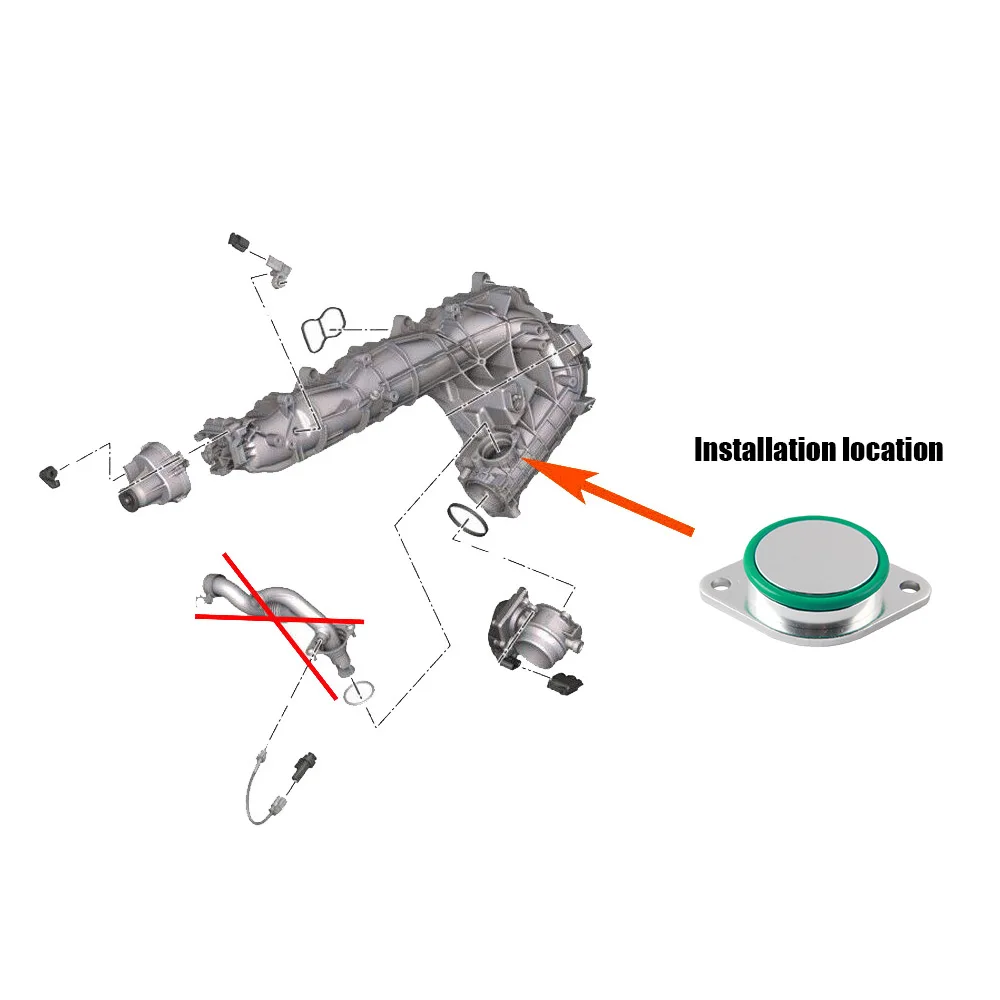 Valve Aluminum Gasket Kits For BMW 525d 530d  N57, N57S Diesel Engines