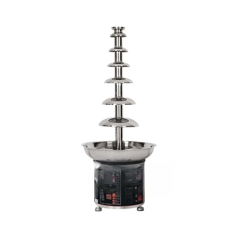 Hotel multi-layer chocolate fountain machine, buffet multi-layer waterfall chocolate fountain machine