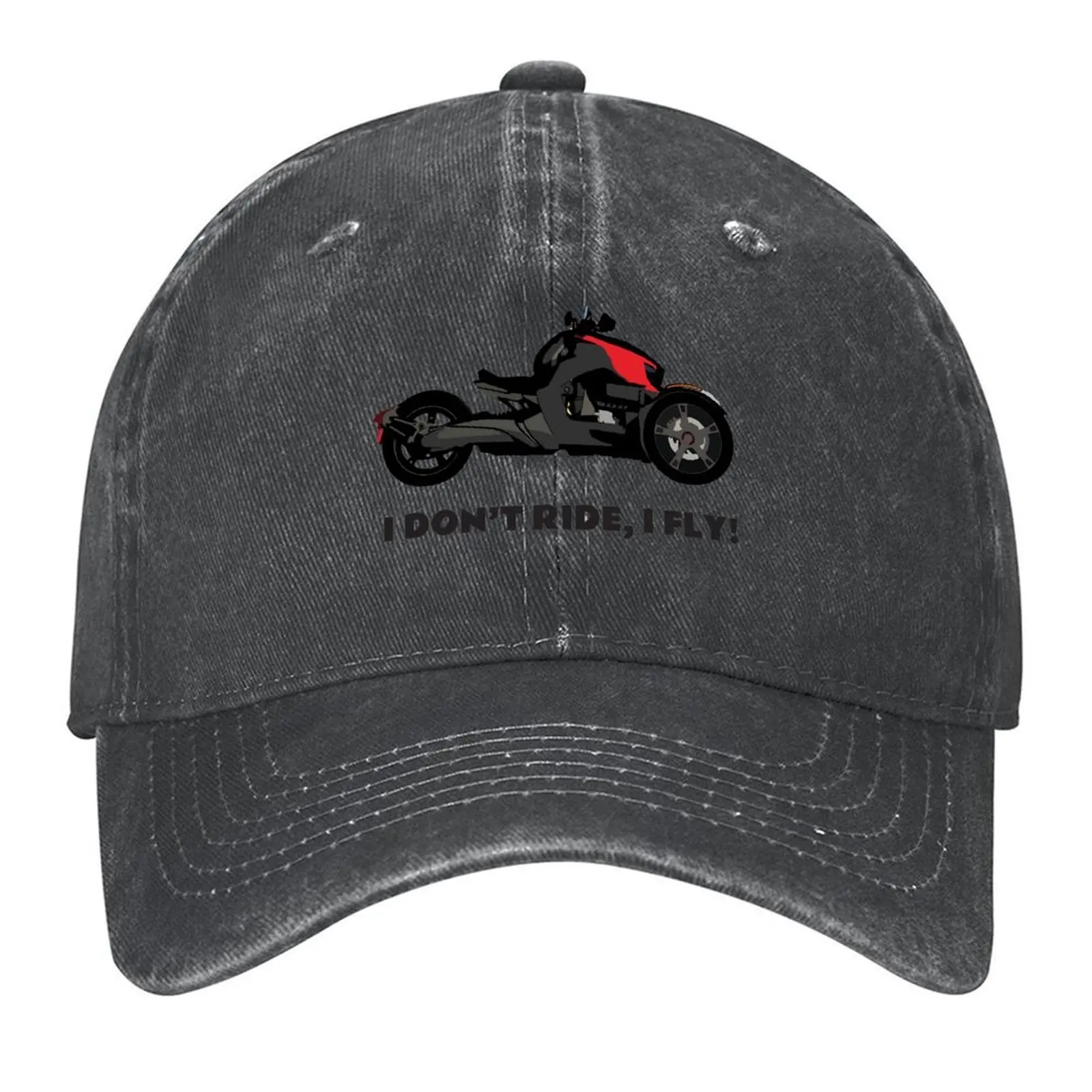 

Can-Am Ryker Red - I Don't Ride I Fly Baseball Cap Snap Back Hat dad hat Mountaineering Fishing cap Men Golf Wear Women's