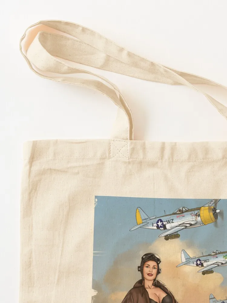 حقيبة حمل Keep 'em Flying حقيبة قماشية للنساء حقيبة حمل مخصصة جمالية