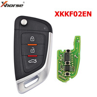 Xhorse XKKF02EN XK Series 3 Buttons VVDI Wire Remote Car Key Fob for VVDI2 / VVDI Mini / Key Tool Max