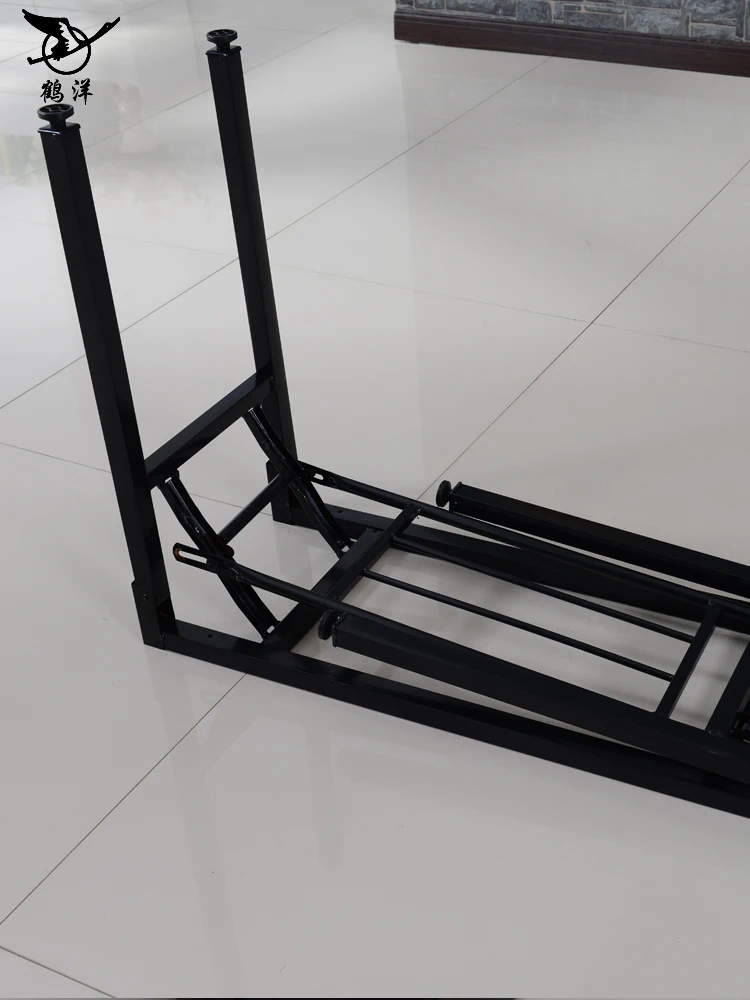 Spring Loaded Stackable Reinforced Metal Shelf Outdoor Field Stand Adjustable Height Storage Organizer Modern Simple... 썸네일 2