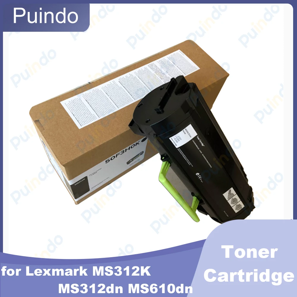 Cartucho de Tóner Original Nuevo 50F3U0K/50F3X0K/50F3H0K para Unidad de Tambor Lexmark MS312K MS312dn MS610dn