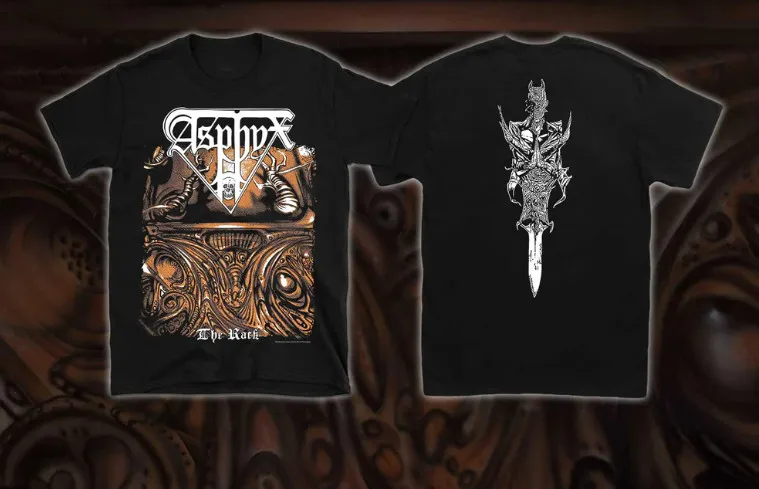 Asphyx T-Shirt – The Rack Album Artwork Shortsleeve Tee