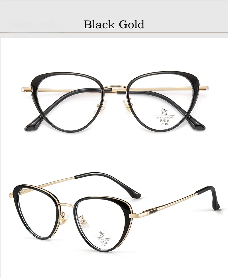 YIMARUILI Neue 2026 Trendige Legierung TR90 Brillengestell Retro Ultraleichte Optische Korrekturbrillenfassungen für Damen S11931 – Detail 17