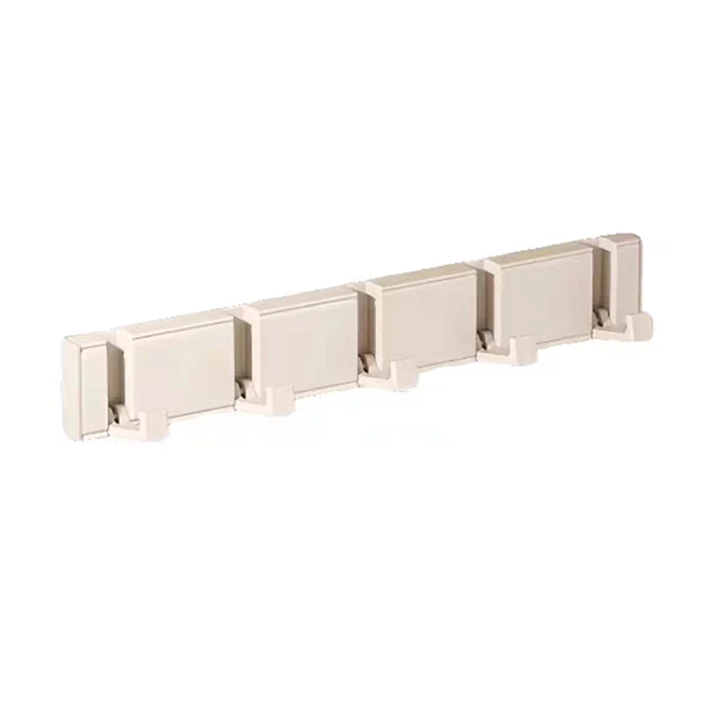 Home Organization In The Figure Foldable Clothes Hanger Bathroom Door Hook Aerospace-grade Material Modern Aesthetic