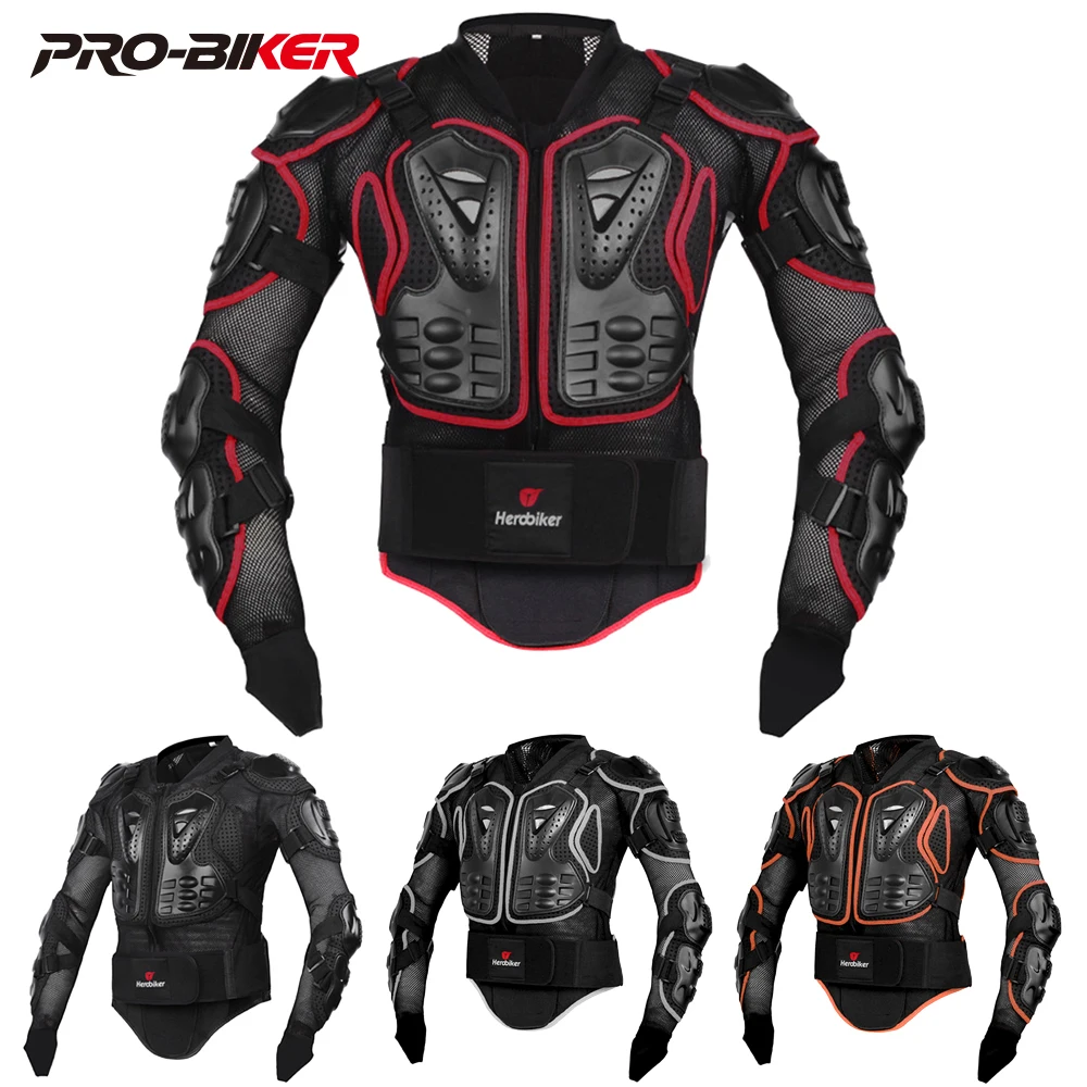

Men's Motorcycle Armor Anti-Fall Motorbike Riding Moto Jacket Full Body Armor Outdoor Motocross Racing Protective Gear Clothing