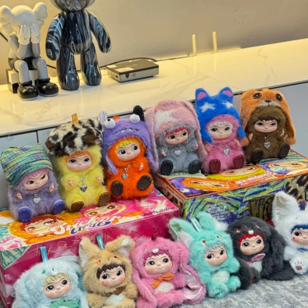 

Новая игрушка: Модная плюшевая фигурка Wakuku в подарочной коробке-сюрпризе, милая кукла-подвеска для сумки, подарочный набор-сюрприз !