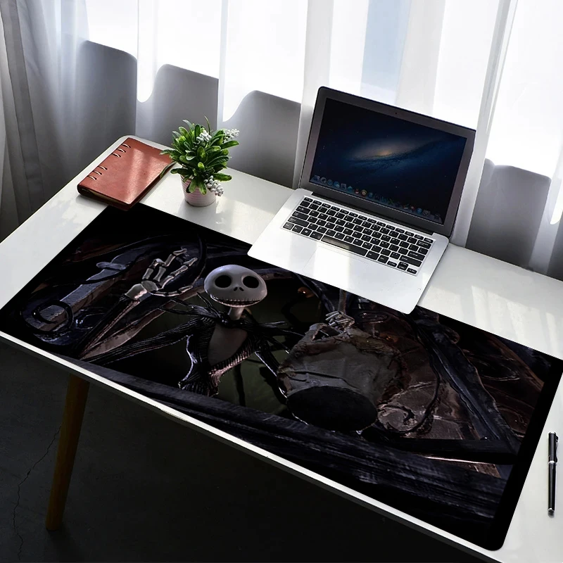 

Mouse Pad Laptop Non Slip Extended Desktop Mouse Mat PC Anime HD Keyboard Pad Gaming Accessories J-jack S-skellington Mousepad