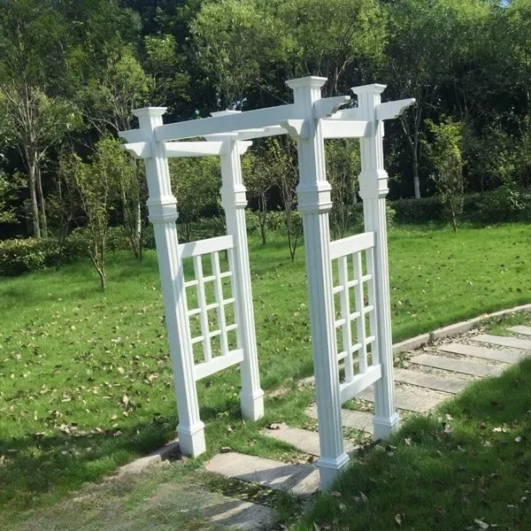 hot Custom Outdoor PVC Pergola Rot-Proof and Windproof Louvered Roof Awning Gazebo