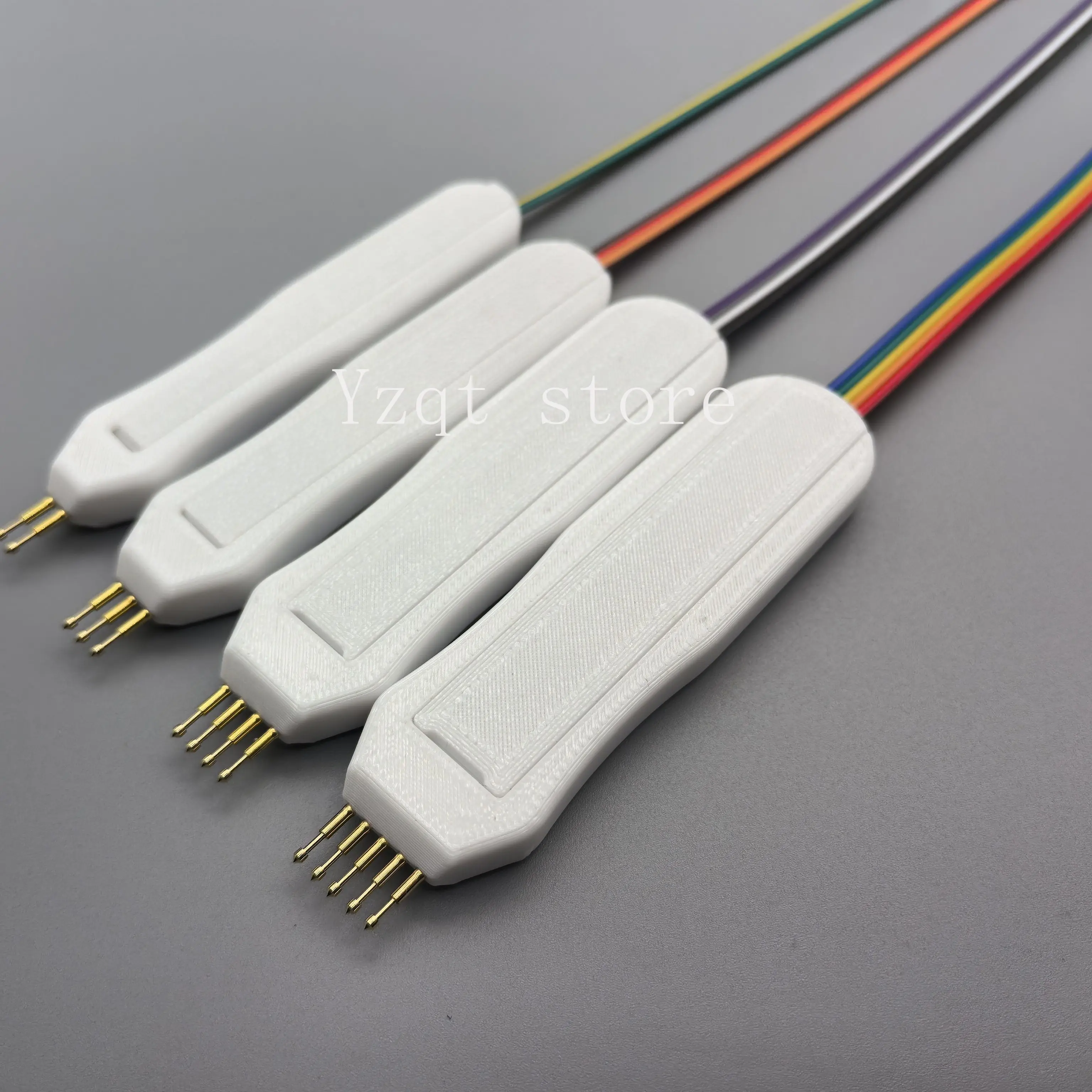 3D debugging test programming probe PCB serial program handheld fixture 1.27~ 2.54