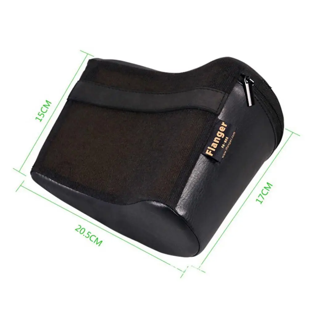 وسادة إسفنجية لتوازن الجيتار باللون الأسود، مسند دعم مرنان الجيتار الكلاسيكي