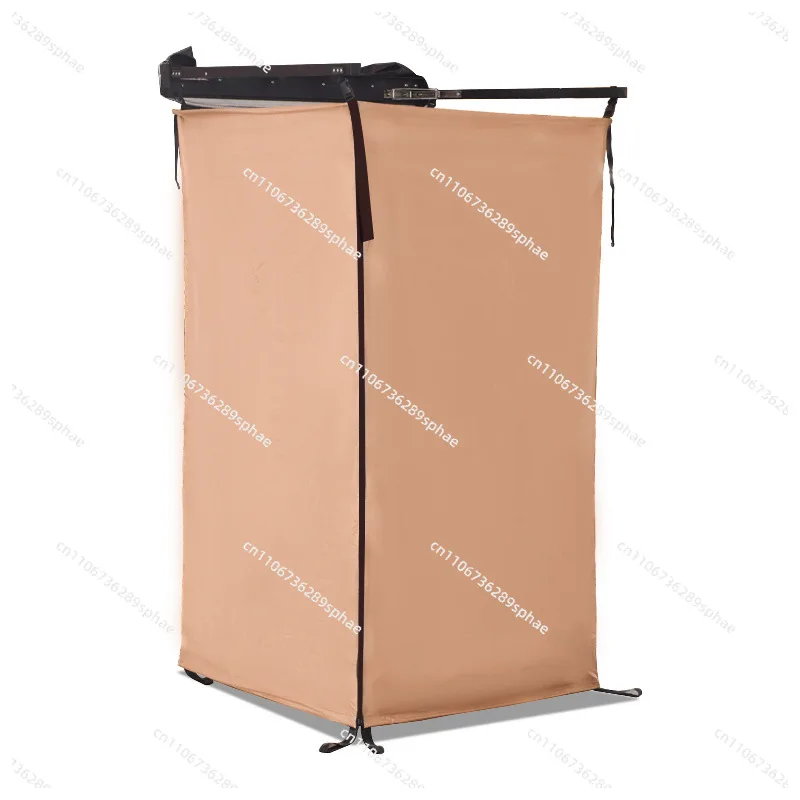 Outdoor single folding portable camping toilet mobile changing room car shower tent